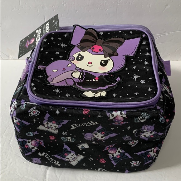 KUROMI 9 Can Insulated Bag Igloo Cooler Sanrio Hello Kitty NWT - Picture 10 of 13